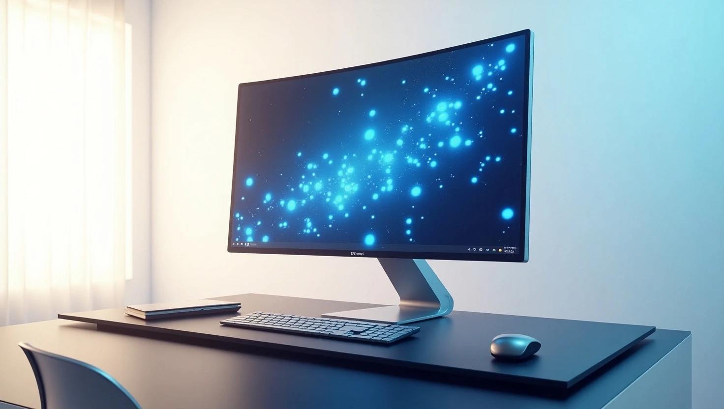 Computermonitor – modernes Design für IT und Digitalisierung