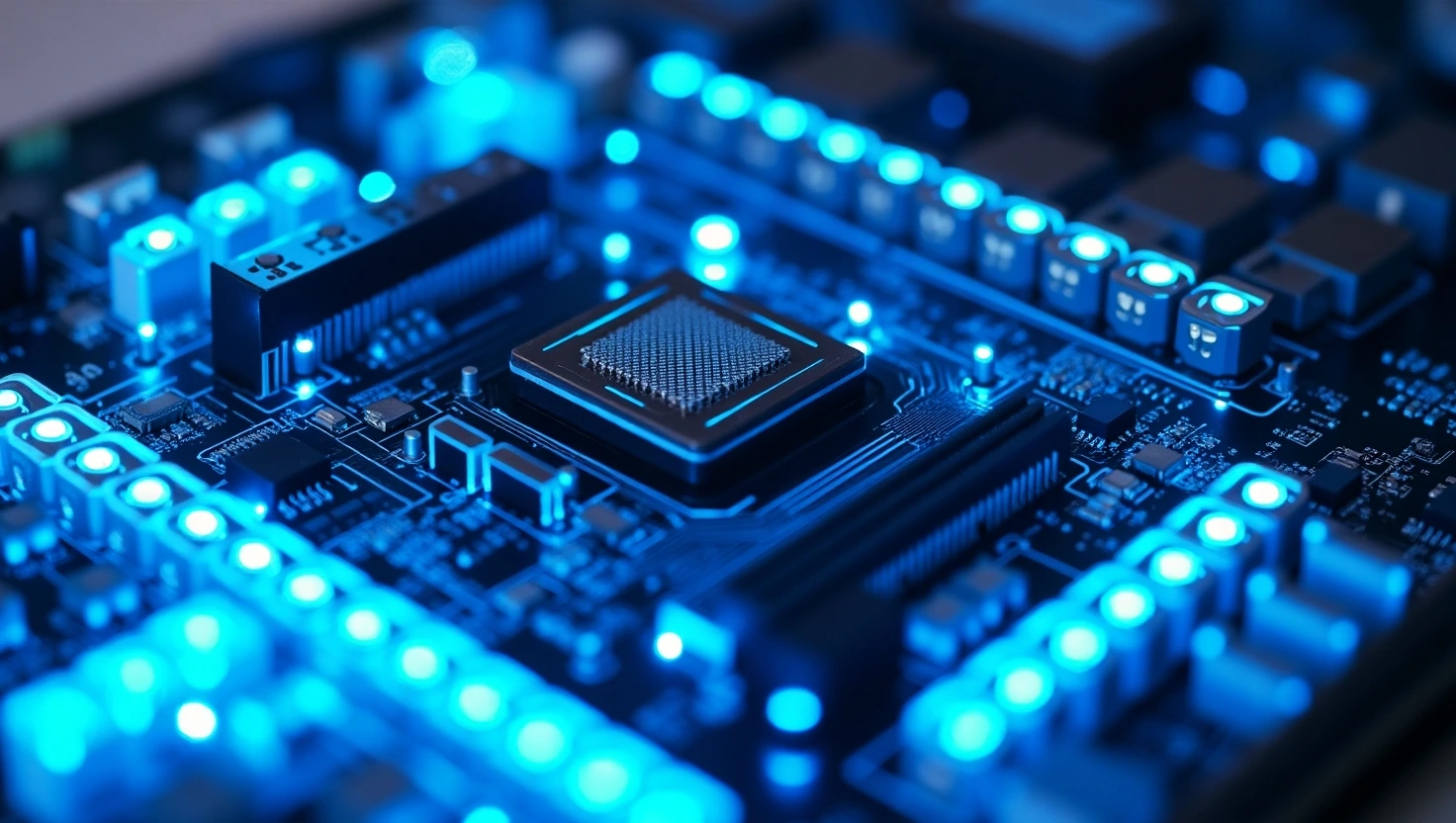 Nahaufnahme Mainboard – Computerhilfe und IT-Service